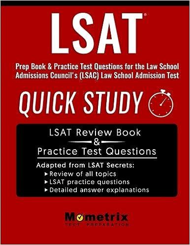 lsat prep book and practice test questions for the law school admissions councils lsac law school admission
