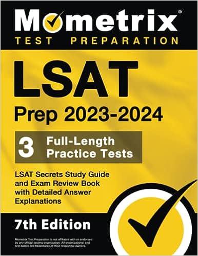 lsat prep 3 full length practice tests lsat secrets study guide and exam review book with detailed answer
