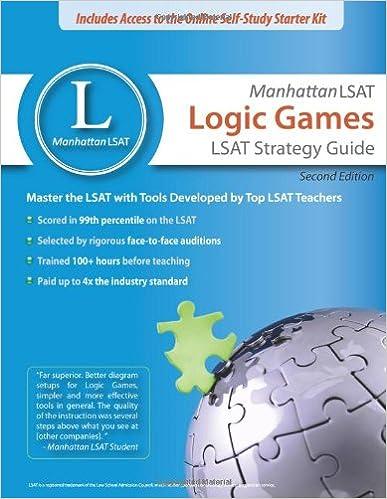 manhattan lsat logic games lsat strategy guide 2nd edition manhattan lsat 1935707132, 978-1935707134