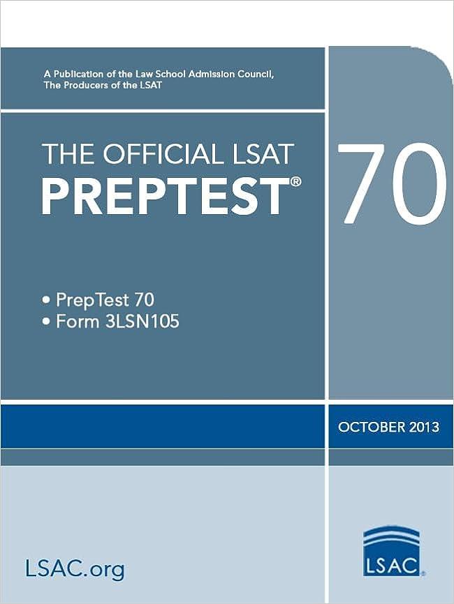 the official lsat preptest 70 2013 edition law school admission council 0984636099, 978-0984636099