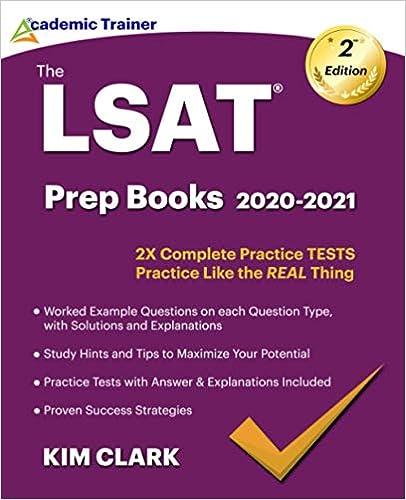 lsat prep books 2x complete practice tests practice like the real thing 2020-2021 2020 edition kim clark,