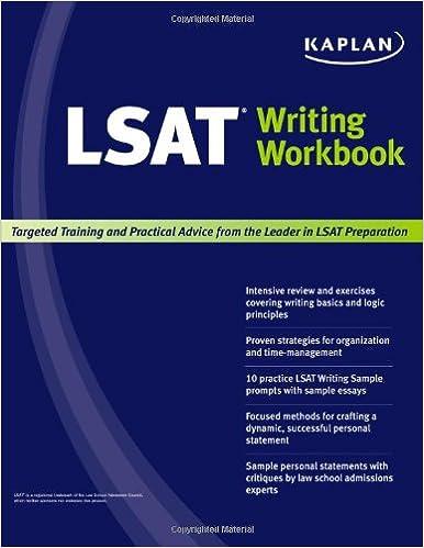 sat writing workbook targeted training and practical advice from the leader in lsat preparation 1st edition