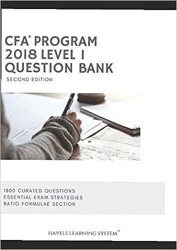 cfa program 2018 level 1 question bank 1800 curated questions essential exam strategies ratio formula section