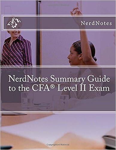nerd notes summary guide to the cfa level ii exam 1st edition kt alozie 1535193395, 978-1535193399