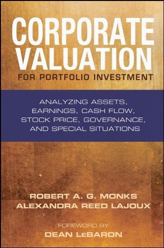 corporate valuation for portfolio investment analyzing assets earnings cash flow stock price governance and