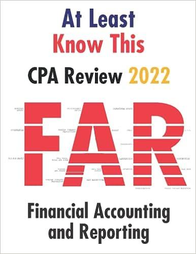 at least know this cpa review far financial accounting and reporting 2022 2022 edition at least know this