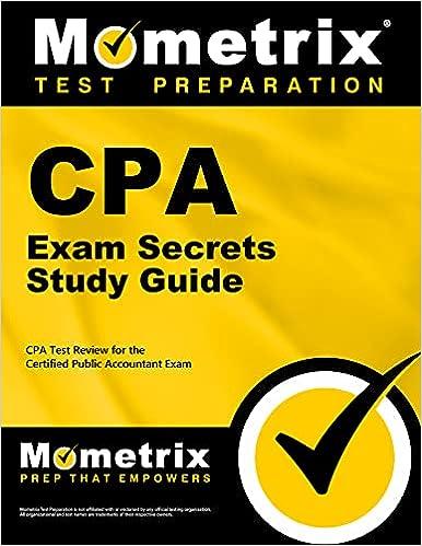 cpa exam secrets study guide cpa test review for the certified public accountant exam 1st edition cpa exam
