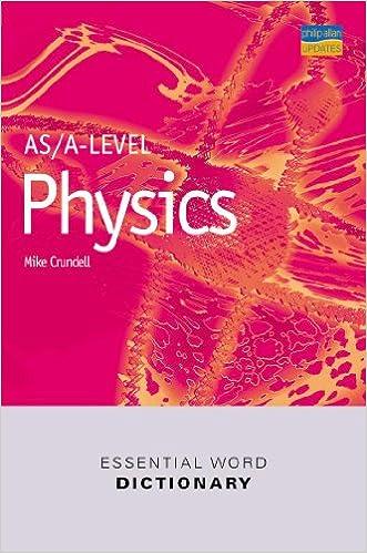 as/a level physics essential word dictionary 1st edition mike crundell 0860033775, 978-0860033776
