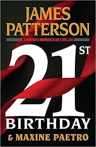 21st birthday a womens murder club thriller  maxine paetro,james patterson 1538752859, 978-1538752852