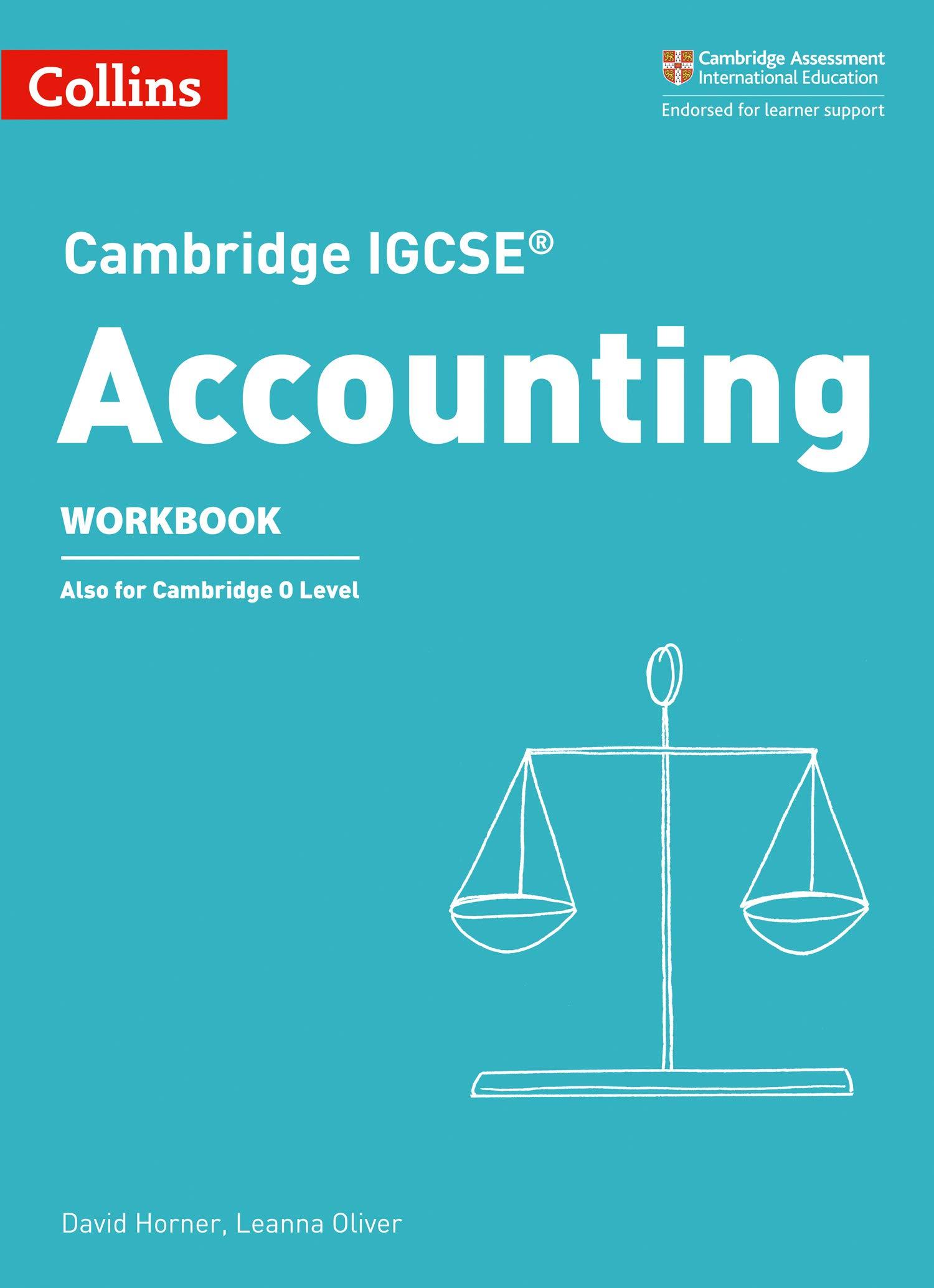 cambridge igcse accounting workbook 1st edition collins 0008254125, 978-0008254124