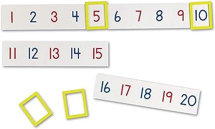 learning resources magnetic number line  learning resources b000urft90