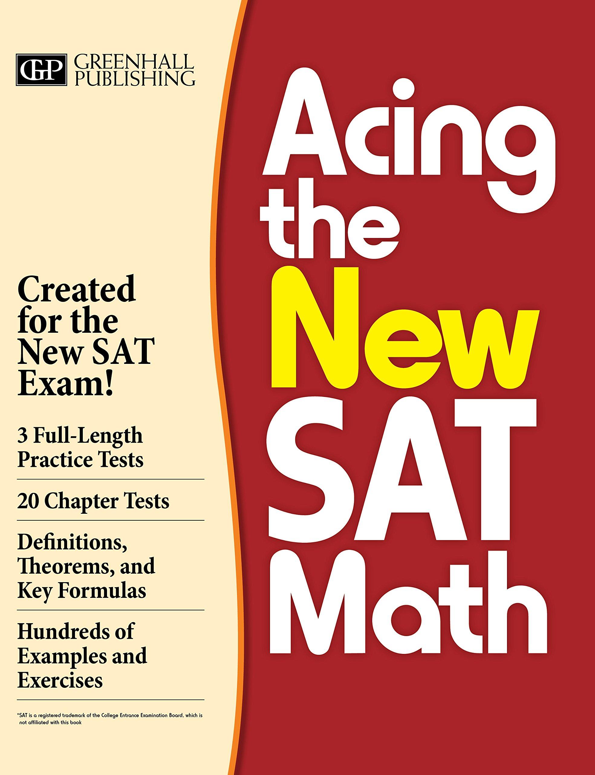 acing the new sat math 1st edition thomas hyun 0975475355, 978-0975475355