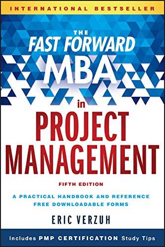 the fast forward mba in project management 5th edition eric verzuh 1119086574, 978-1119086574