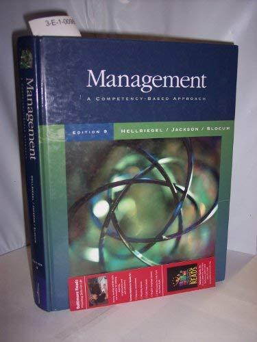 management a competency based approach 9th edition don hellriegel, susan e. jackson, john w. slocum