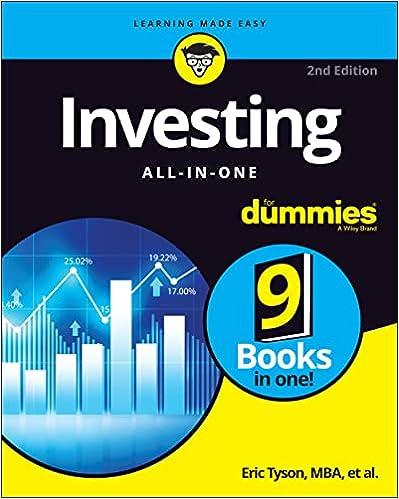 investing all in one for dummies 2nd edition eric tyson 1119873037, 978-1119873037