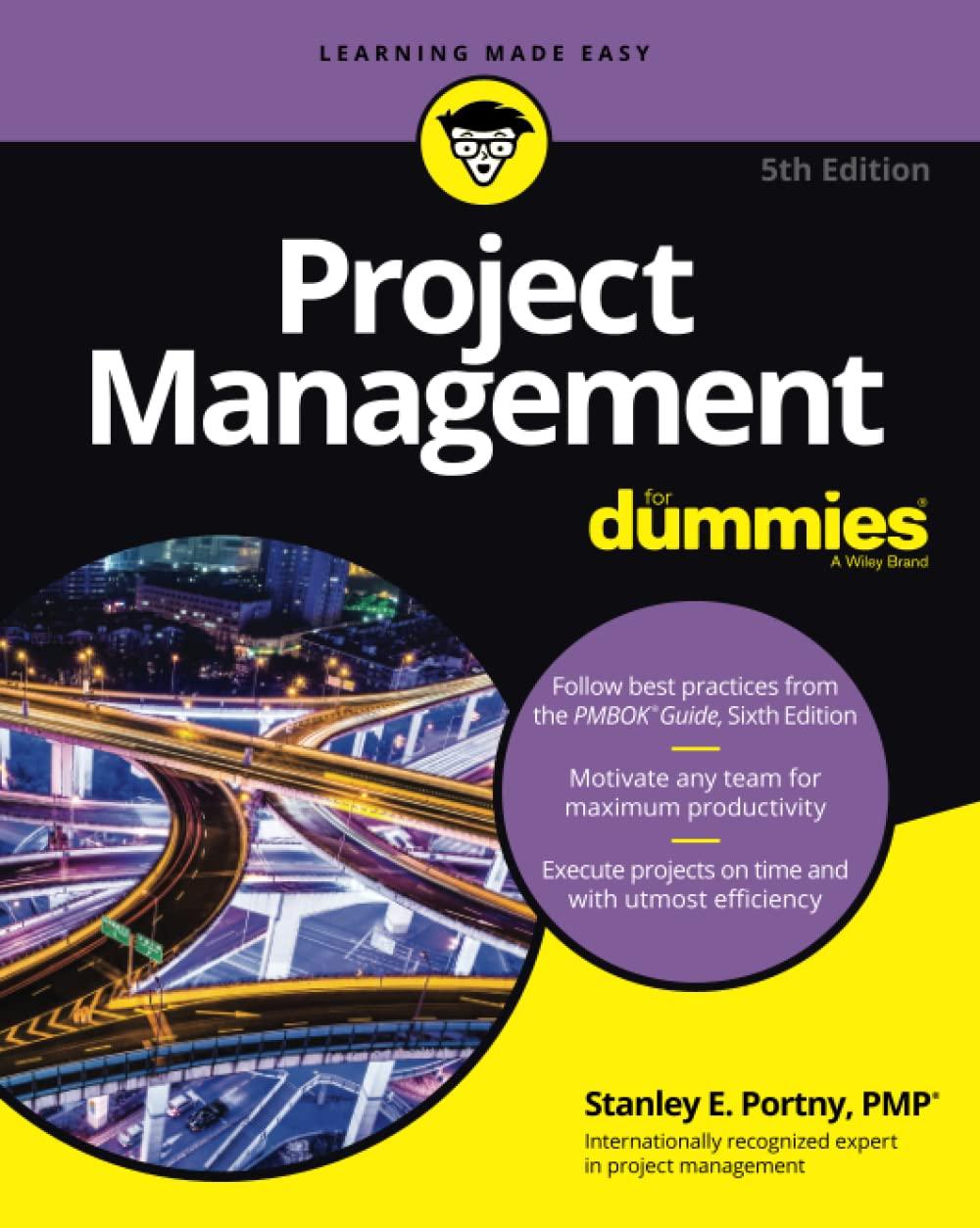 project management for dummies 5th edition stanley e. portny 1119348900, 978-1119348900