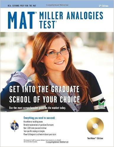 mat miller analogies test get into the graduate school of your choice 6th edition tracy budd, heather craven,