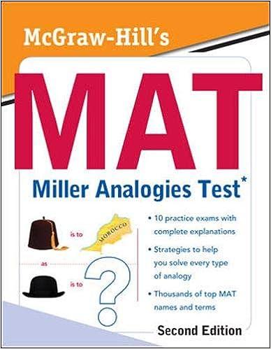 mat miller analogies test 2nd edition kathy a. zahler 0071702318, 978-0071702317