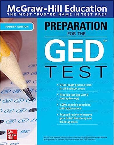 preparation for the ged test 4th edition mcgraw hill editors 1264258224, 978-1264258222