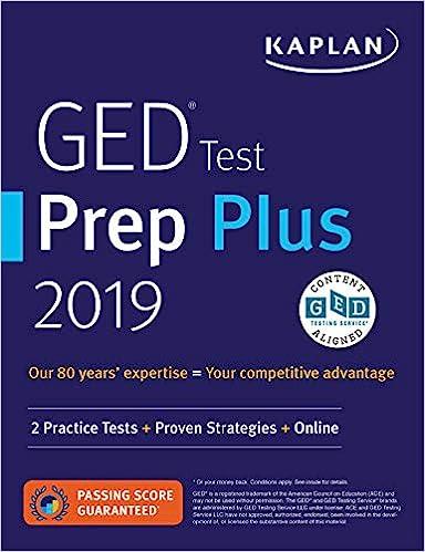 GED Test Prep Plus 2019