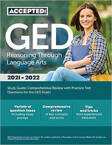 ged reasoning through language arts study guide comprehensive review with practice test questions for the ged