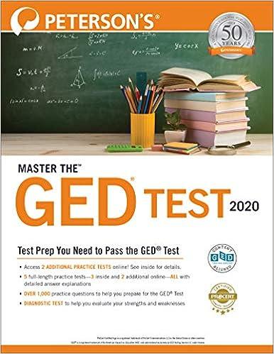 master the ged test 2020 test prep you need to pass the ged test 31st edition peterson's 0768943698,