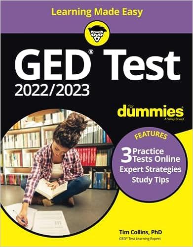 ged test for dummies 2022-2023 5th edition tim collins 1119677238, 978-1119677239