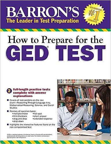barrons how to prepare for the ged test 2nd edition christopher sharpe 1438007973, 978-1438007977