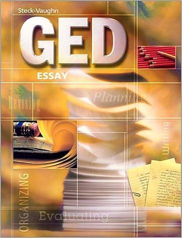 ged essay 1st edition steck-vaughn 0739828320, 978-0739828328
