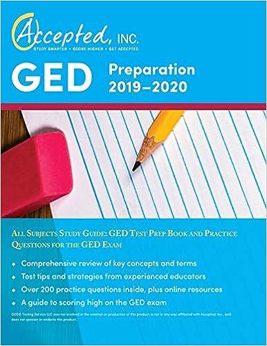 ged preparation 2019-2020 all subjects study guide ged test prep book and practice questions for the ged exam