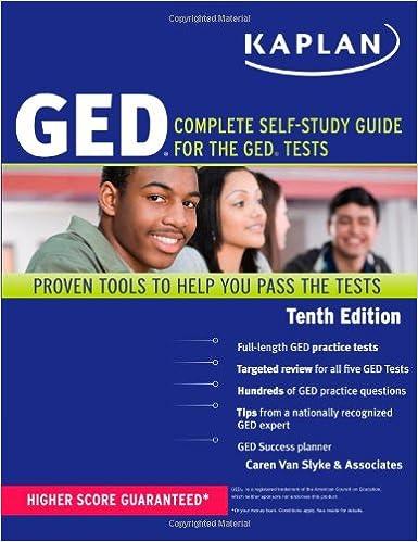 ged complete self-study guide for the ged tests proven tools to help you to pass the test 10th edition caren