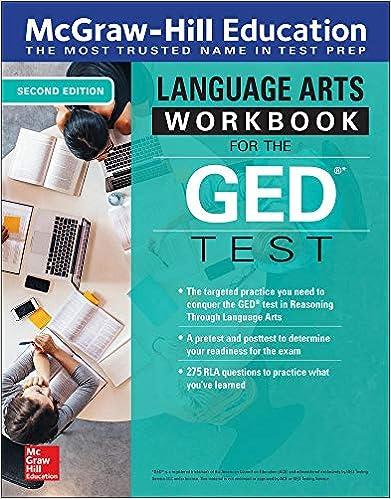 language arts workbook for the ged test 2nd edition mcgraw hill 1260120708, 978-1260120707
