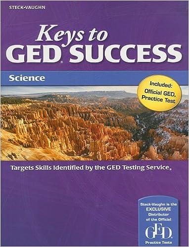 keys to ged success science 1st edition steck-vaughn 1419053507, 978-1419053504