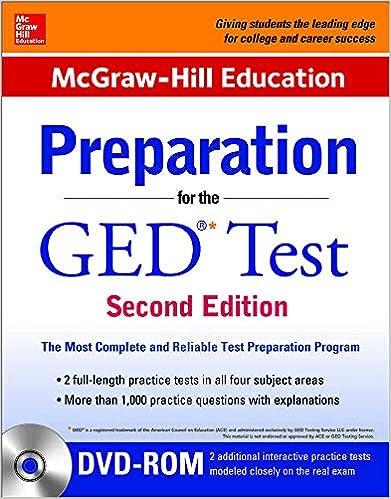preparation for the ged test the most complete and reliable test preparation program 2nd edition mcgraw hill