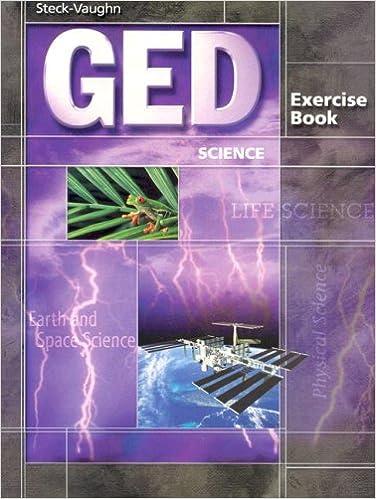 ged exercise books science 1st edition steck-vaughn 0739836021, 978-0739836026