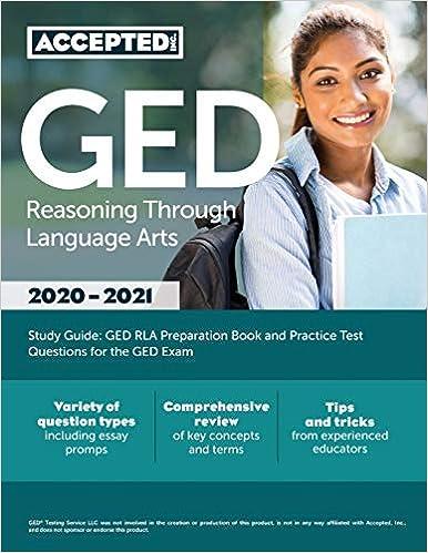 ged reasoning through language arts study guide ged rla preparation book and practice test questions for the