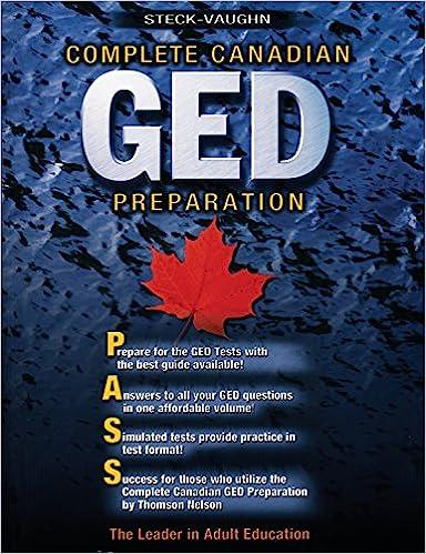 complete canadian ged preparation 1st edition jim barlow 0774716312, 978-0774716314