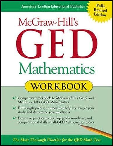 ged mathematics workbook 1st edition jerry howett 0071407073, 978-0071407076
