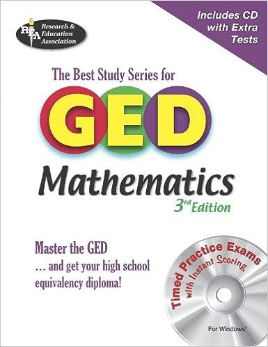 the best study series for ged mathematics master the ged and get your high school equivalency diploma 3rd