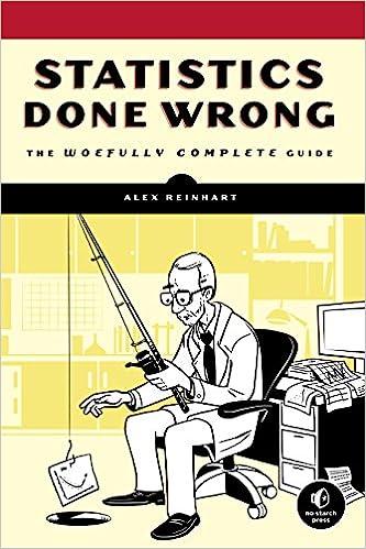 statistics done wrong the woefully complete guide 1st edition alex reinhart 1593276206, 978-1593276201