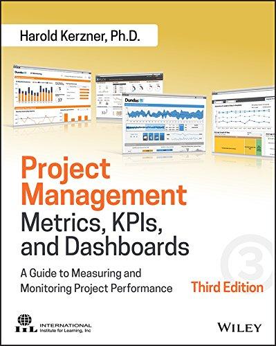 project management metrics kpis and dashboards a guide to measuring and monitoring project performance 3rd