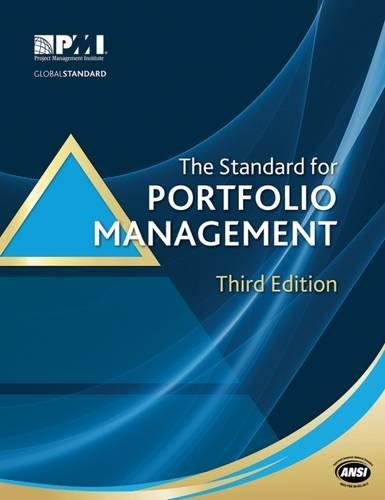 the standard for portfolio management 3rd edition project management institute 1935589695, 978-1935589693