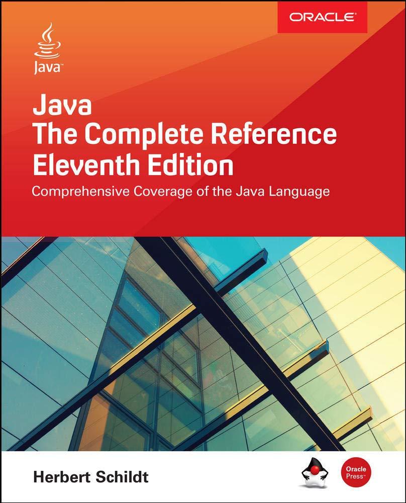 java the complete reference comprehensive coverage of the java language eleventh edition herbert schildt