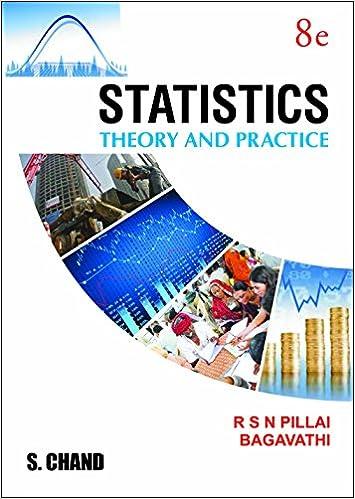 statistics theory and practice 8th edition pillai r. s. n. bagavathi 9352533097, 978-9352533091