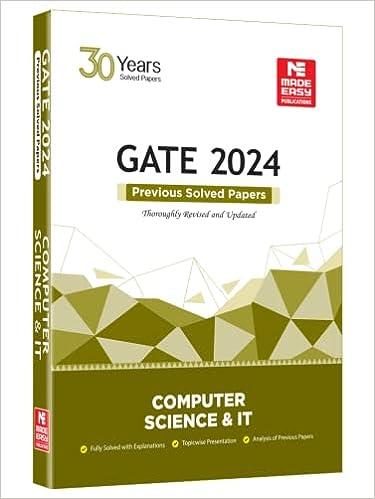 gate 2024 previous year solved papers computer science and it 2024 edition made easy team 9395548983,