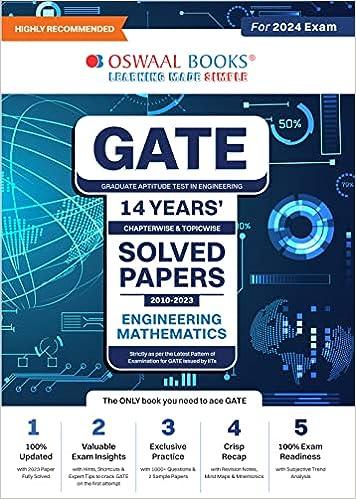 gate 14 years chapter wise and topic wise solved papers 2010-2023 engineering mathematics 2024 2024 edition