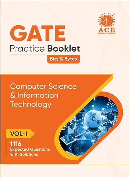 gate practice booklet computer science and information technology volume i 1st edition subject experts of ace