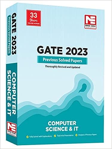 gate 2023 previous solved papers computer science and it 2023 edition made easy editorial board 9393165165,
