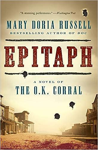 epitaph a novel  mary doria russell 0062198777, 978-0062198778