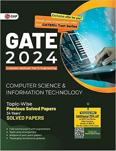 gate 2024 computer science and information technology 2024 edition gkp 9356811822, 978-9356811829